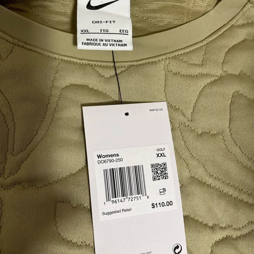 Nike Damen Dri-FIT Golf Midlayer Sweatshirt DO6790-250 Multiple Sizes NWT